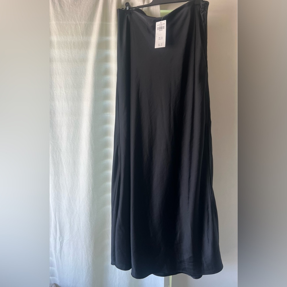 ABERCROMBIE & FITCH Maxi Silk Skirt with Slit